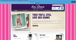 Desktop Screenshot of benshawsdrinks.co.uk
